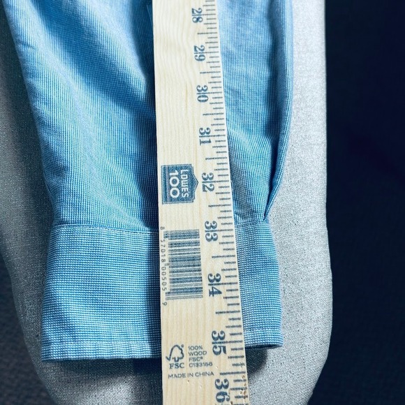 Ralph Lauren Blake Mens Large Blue Gingham Cotton Button Down Long Sleeve Shirt - Picture 12 of 12